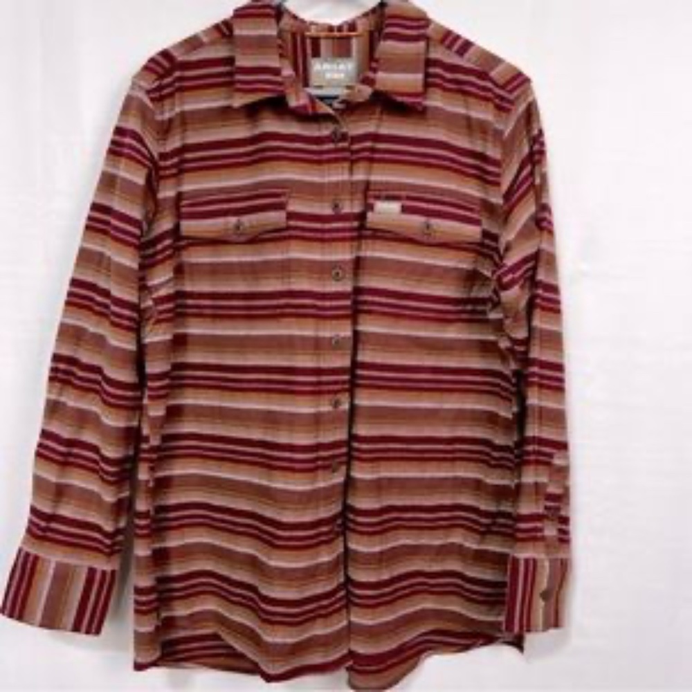 Ariat Rebar Flannel DuraStretch  Shirt Size Large
